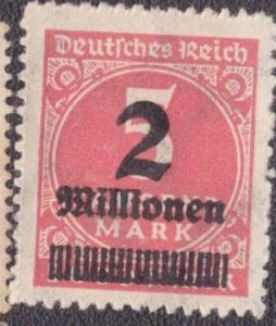 Germany 278 1923 MNG