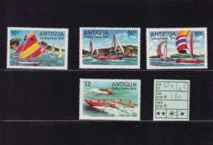 ER02 Antigua 1878 Sailing week MNH Stamp set