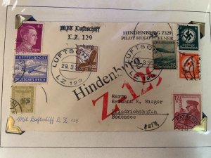 AIRMAIL COVERS – AIRSHIPS (HINDENBURG) – 423892