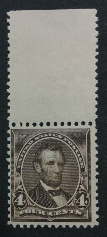 MOMEN: US #269 MINT OG NH POST OFFICE FRESH #30076