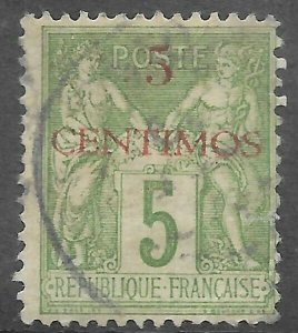 French Morocco (1899) - Scott # 2,  Used