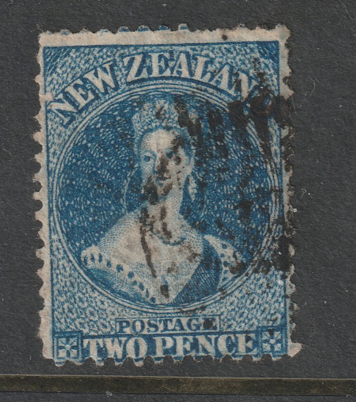 New Zealand a used 2d QV full face from 1864