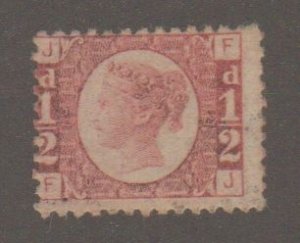 Great Britain - Scott#58 plate 9 - Queen Victoria