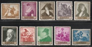 Spain #867-876 MNH Full Set of 10