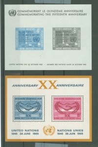 United Nations #85/145 Mint (NH) Souvenir Sheet