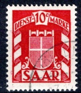 Saar - Scott # O27, used