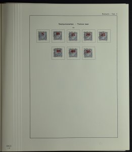 LIECHTENSTEIN, WONDERFUL MOSTLY USED COLLECTION 1912-73	COMPLETE