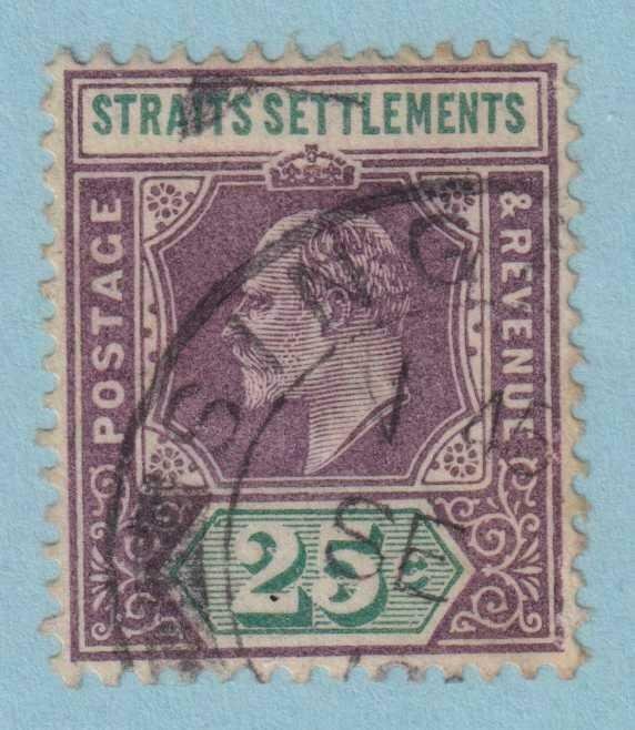 STRAITS SETTLEMENTS 117  USED - NO FAULTS VERY FINE! - PUC