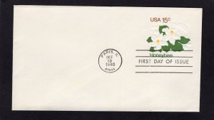 U599 Honeybee, FDC no cachet