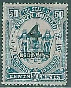 26889 - NORTH BORNEO - STAMP - SG # 119 -  MLH Mint Very Lightly Hinged