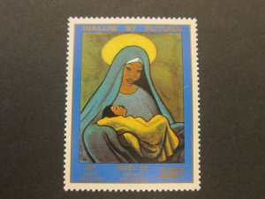 French Wallis and Futuna Islands 1985 Sc C145 Christmas Religion set MNH