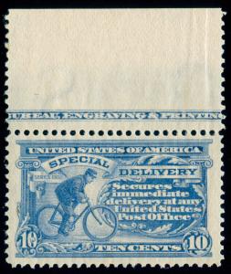 MOMEN: US STAMPS #E8 MINT OG NH SPECIAL DELIVERY VF