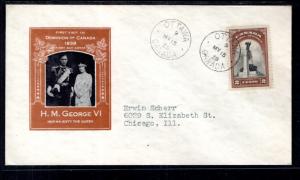 Canada 247 Ioor Typed FDC