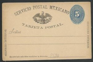 MEXICO Early postcard - unused.............................................60371