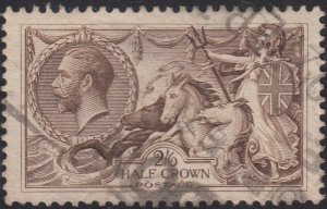 Great Britain 1919 used Scott #179 2sh6p Britannia