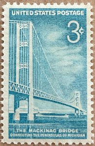 US #1109 MNH Single Mackinak Bridge SCV $.30