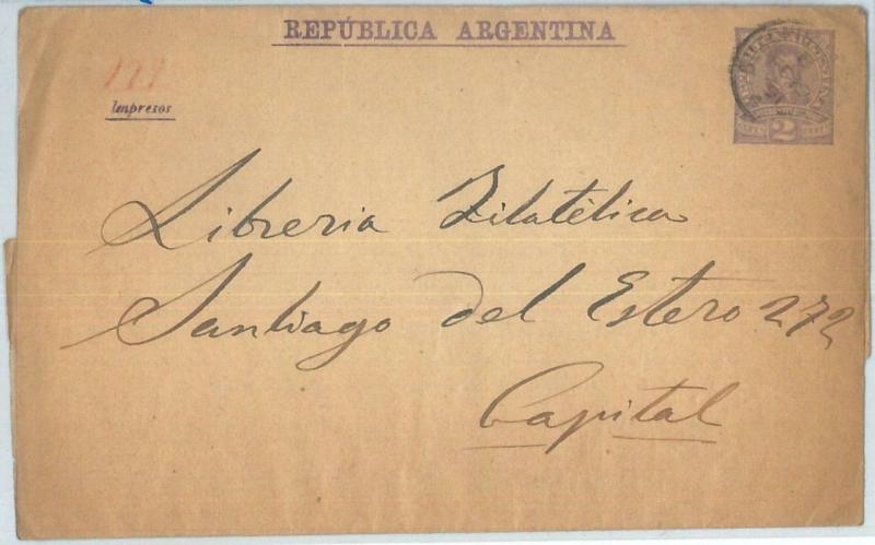 72212 - ARGENTINA - POSTAL HISTORY - Postal STATIONERY WRAPPER