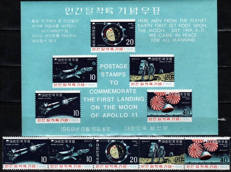 Korea #663a, 663b MNH CV $53.00 (X5776L)