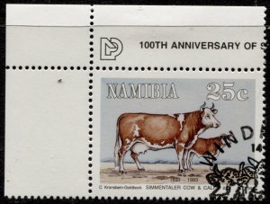 Namibia #731 Cattle Issue Used CV$0.30