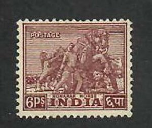 India;  Scott 208; 1949; Used