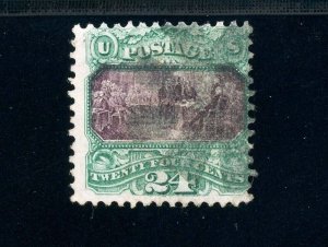 USAstamps Used FVF US 1869 Pictorial Issue Scott 120 Grilled SCV $650