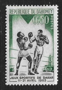 Dahomey #172 50c Sports - Boxers ~ MH