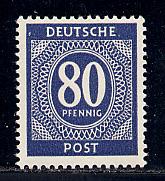 Germany Deutsche Post Scott # 554, mint nh, var.