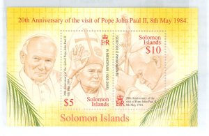 Solomon Islands (British Solomon Islands) #1025  Souvenir Sheet