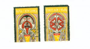 PAPUA NEW GUINEA 280-1 USED BIN $1.00