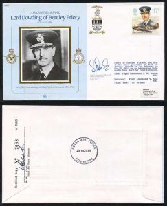 CDM6a RAF COMMANDERS SERIES Viscount Portal Signed Gp.Capt.Potesta