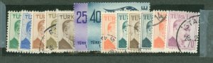 Turkey #1226/1280 Unused Multiple