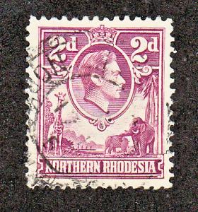 Northern Rhodesia Scott #33 Used