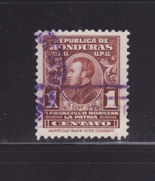 Honduras RA2 Set U General Francisco Morazán (B)