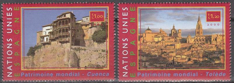 United Nations Geneva  #362-3  MNH CV $3.00  (A14272)