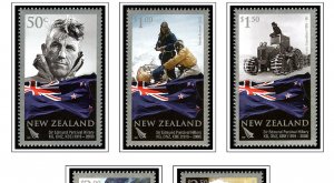 COLOR PRINTED NEW ZEALAND 2005-2010 STAMP ALBUM PAGES (98 illustrated pages)