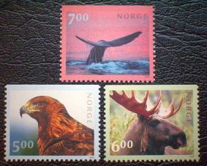 Norway Scott #1253-1255 mnh