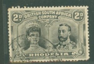 Rhodesia (1890-1923) #103 Used Single