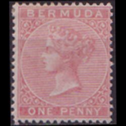 BERMUDA 1865 - Scott# 1 Queen Victoria 1p LH