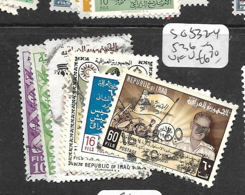 IRAQ (P1204B)  SG 532-4, 536-9  VFU