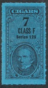 UNITED STATES MINT TC2661a CLASS F SERIES 125 (1955) 7 BLUE