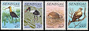 Senegal 579-582, MNH, Birds