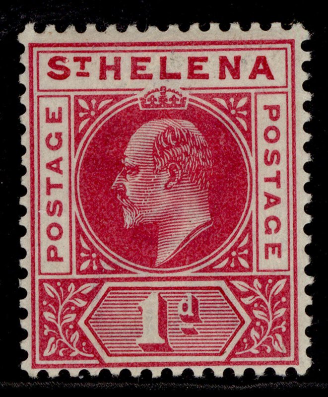 ST. HELENA EDVII SG54, 1d carmine, M MINT. Cat £13.