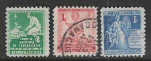 Cuba RA1, RA2, RA3 Used SC $.75