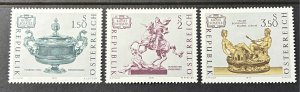Austria 1971 #890-2, Art Treasures, MNH.