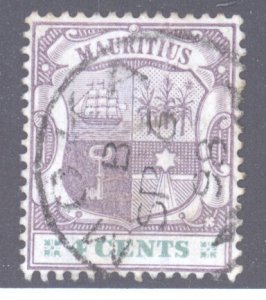 Mauritius, Scott #97, Used