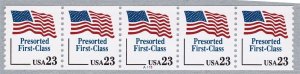 PNC5 23c Flag A111 US 2605 MNH F-VF