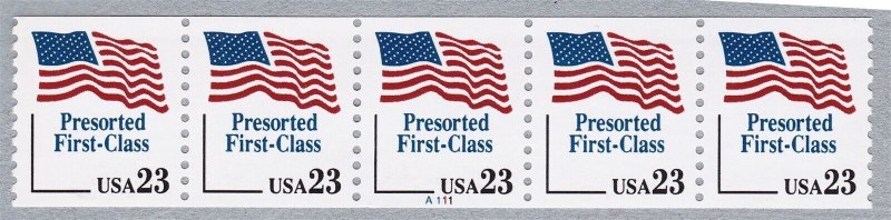 PNC5 23c Flag A111 US 2605 MNH F-VF