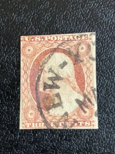 United States Scott 10A Used