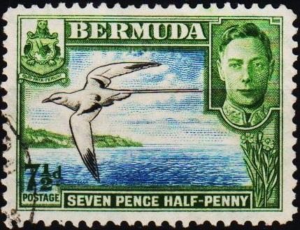 Bermuda. 1938  7 1/2d  S.G.114c Fine Used