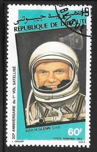 Djibouti C156: 60f John Glenn, CTO, VF